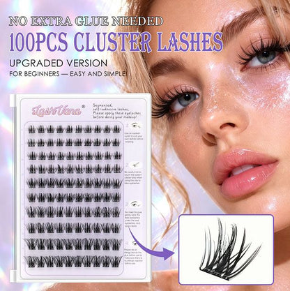 Lightweight Wispy Cluster Lashes