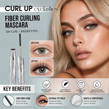 Waterproof Curl-Locking Mascara