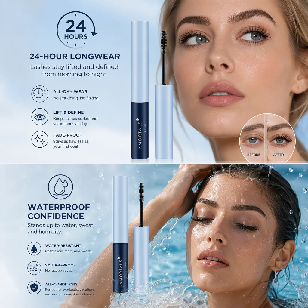 Waterproof Curling & Lengthening Mascara