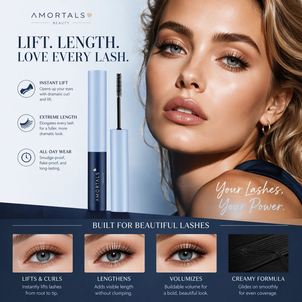 Waterproof Curling & Lengthening Mascara