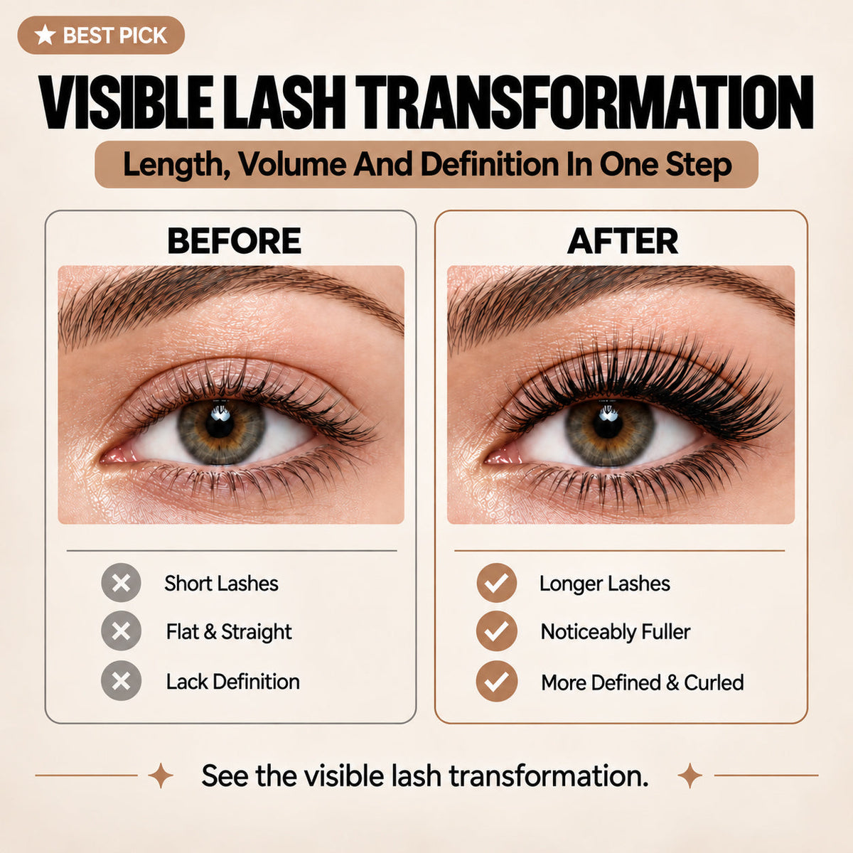 7D Silk Fiber Lengthening Mascara – Black