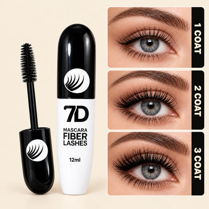 7D Silk Fiber Lengthening Mascara – Black