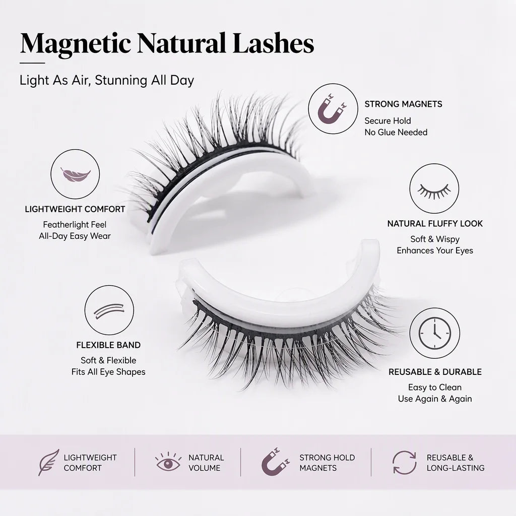 Natural Everyday Cluster Lashes
